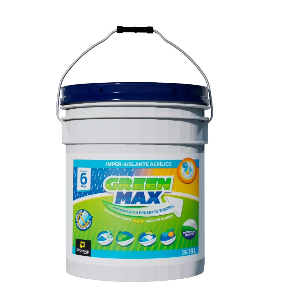 Impermeabilizantes Protexa - Imperaislante Acrílico - Green Max 6A